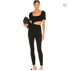 Revolve LPA Chiara black cutout Jumpsuit